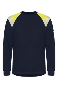 Flamskyddad T-shirt, lång ärm