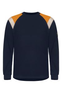 Flamskyddad T-shirt, lång ärm